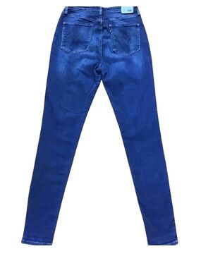 LEVIS jeans high rise skinny blue stretchy size 30
